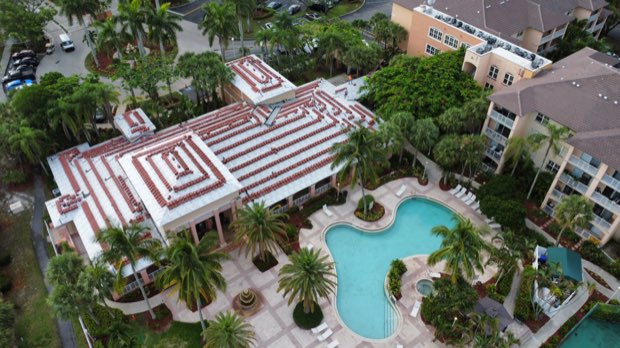 Miami-Dade roofing project